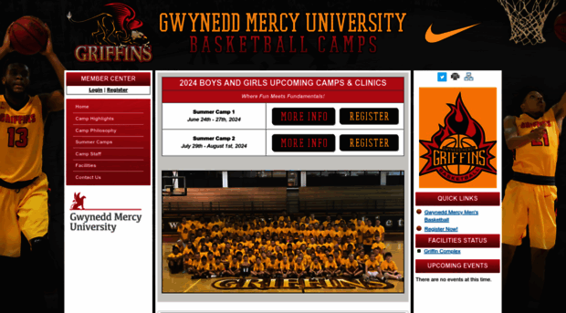 gwyneddmercyuniversitybasketball.com