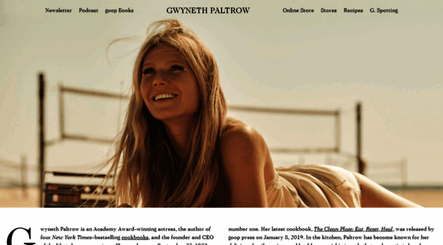 gwynethpaltrow.com