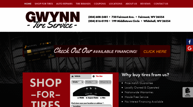 gwynntire.com