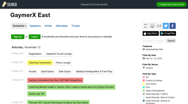 gxeast.sched.org