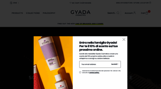 gyadacosmetics.com