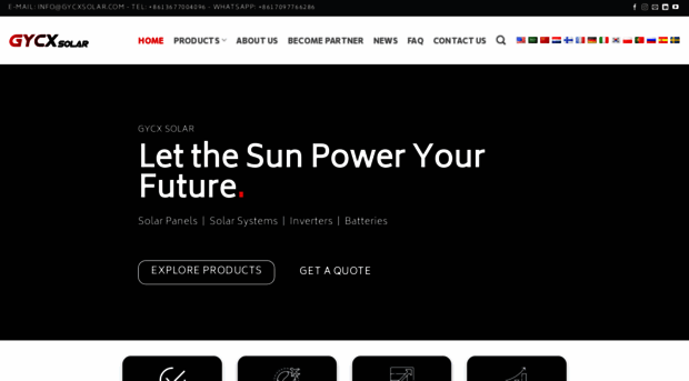 gycxsolar.com