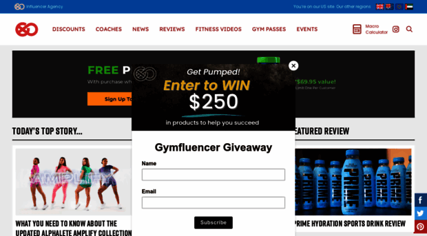 gymfluencers.com