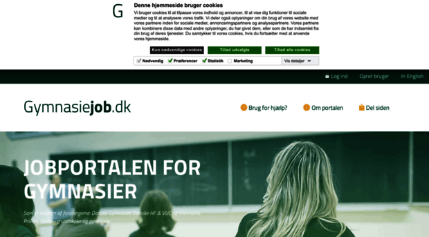 gymnasiejob.dk