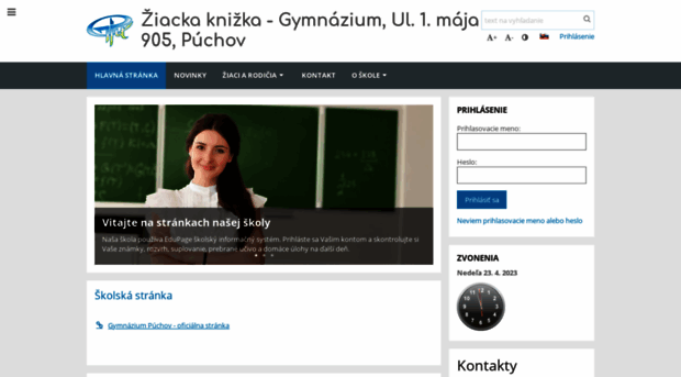 gymnazium-pu.edupage.sk