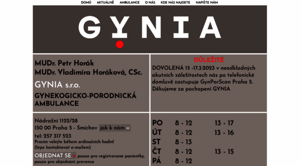 gynia.cz