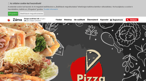 gyongyospizza.net