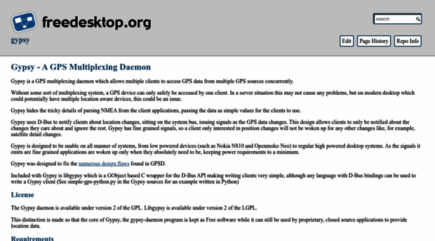 gypsy.freedesktop.org