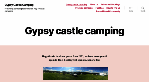 gypsycastlecamping.co.uk