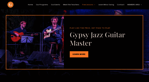 gypsyjazzguitarmaster.com