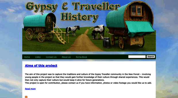 gypsytravellerhistory.com