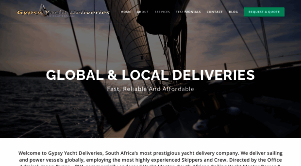 gypsyyachtdeliveries.com