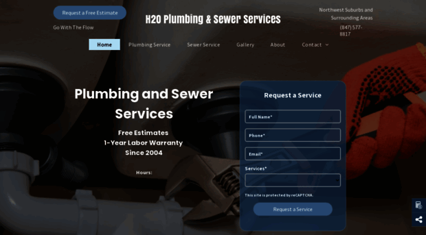 h20plumbingandsewer.com