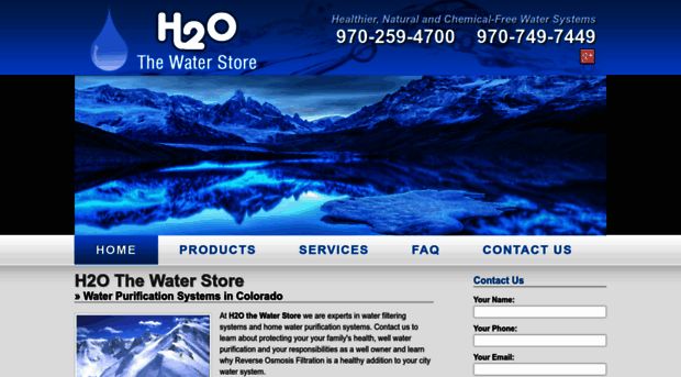 h2owaterstore.com