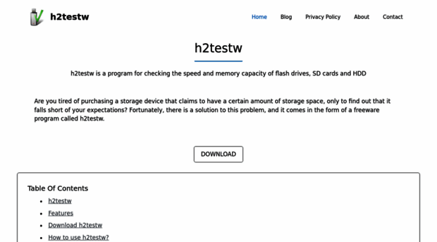 h2testw.org