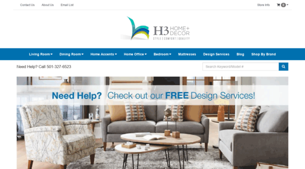 h3homedecor.com