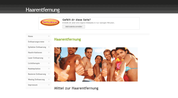 haarentfernung.beepworld.de