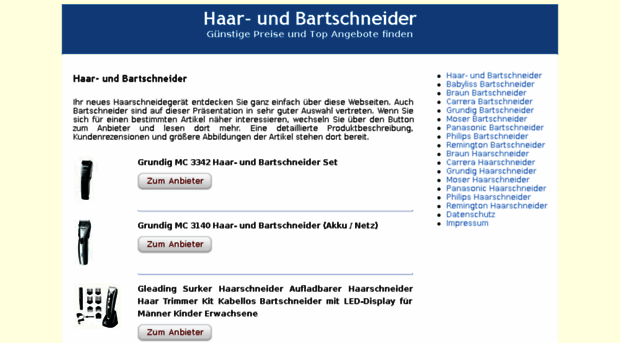 haarschneider-bartschneider.de