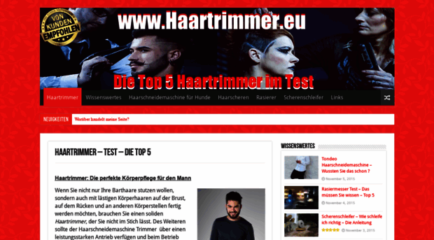 haartrimmer.eu