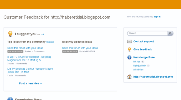 haberetkisi.uservoice.com