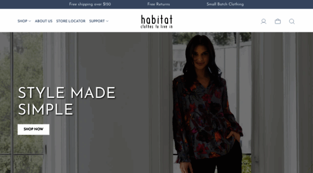 habitatclothes.com