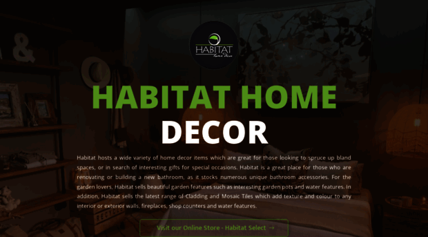 habitathomedecor.com