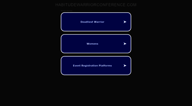habitudewarriorconference.com