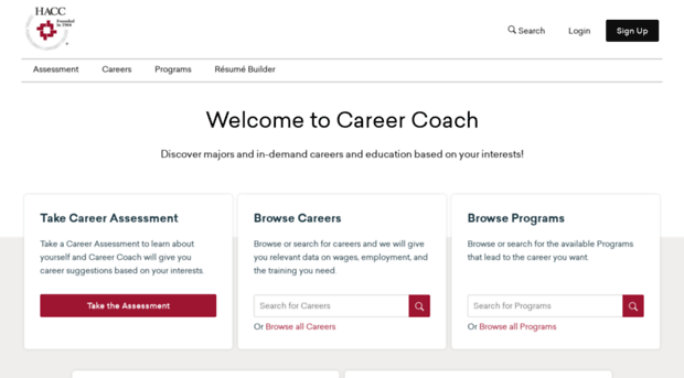 hacc.emsicareercoach.com