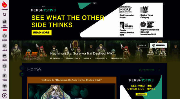 hachinan-tte-sore-wa-nai-deshou.fandom.com