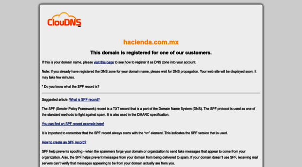 hacienda.com.mx