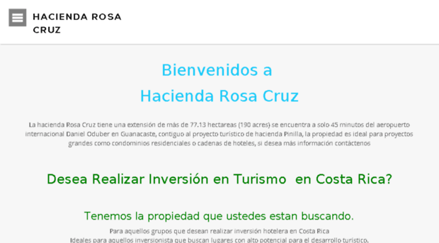 haciendarosacruzcr.com