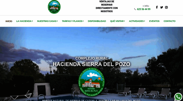 haciendasierradelpozo.com