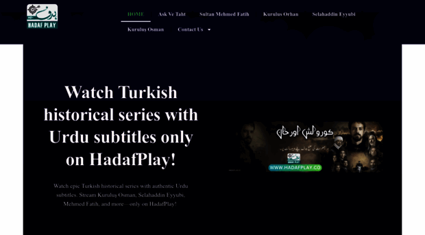hadafplay.co - Hadaf Play: Watch Kurulus Osma... - Hadaf Play