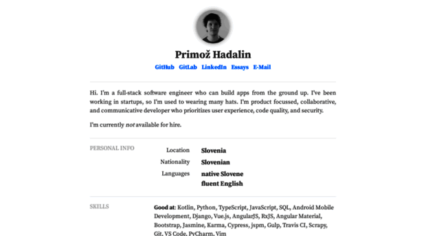 hadalin.me