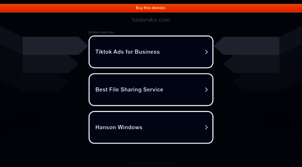 hadaraku.com
