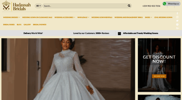 hadassahbridals.com.ng