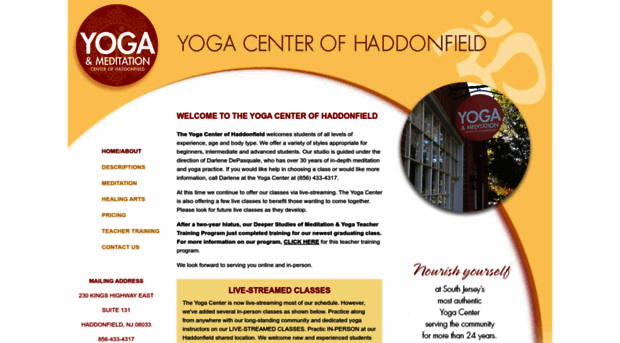 haddonfieldyogacenter.com