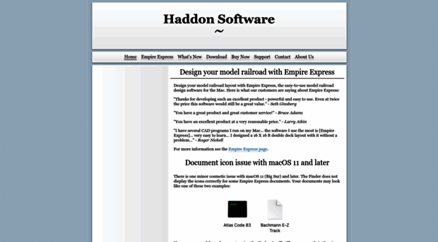 haddonsoftware.com