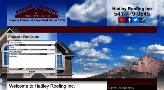 hadleyroofinginc.com