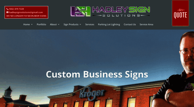 hadleysignsolutions.com