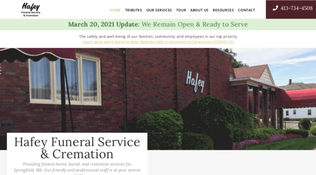 hafeyfuneralservice.com