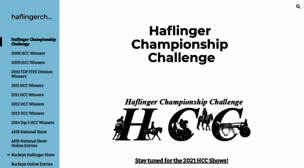 haflingerchallenge.com