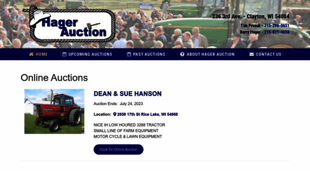 hagerauction.com