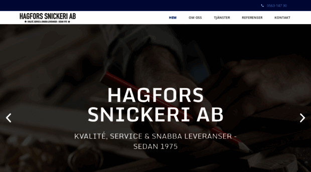 hagforssnickeri.se