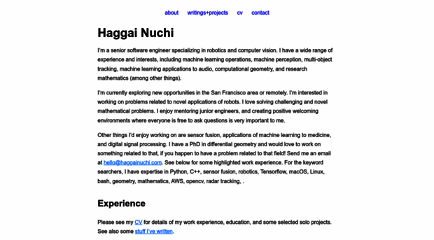 haggainuchi.com