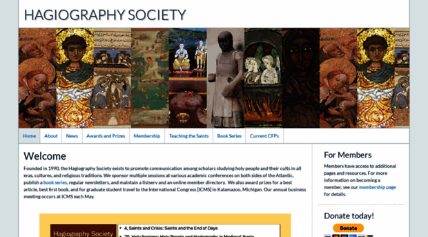 hagiographysociety.org