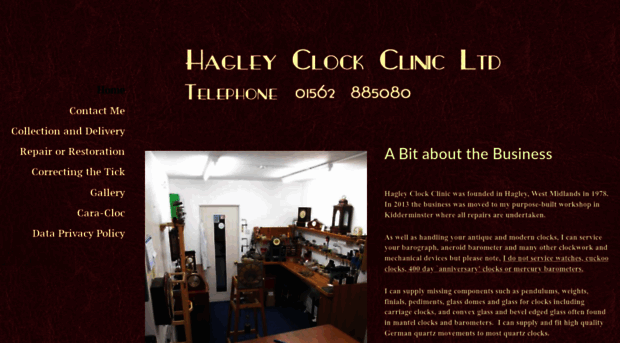 hagleyclockclinic.co.uk