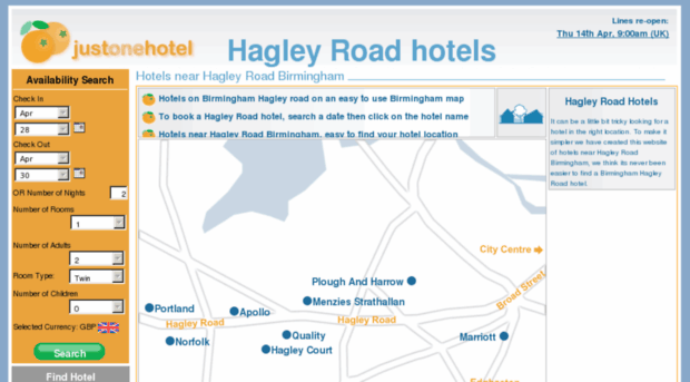 hagleyroadhotels.co.uk