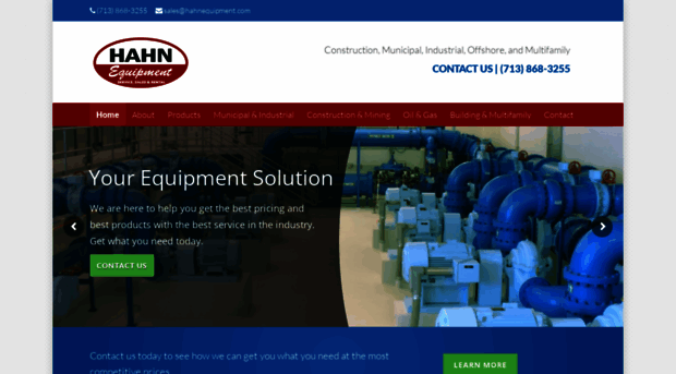 hahnequipment.com