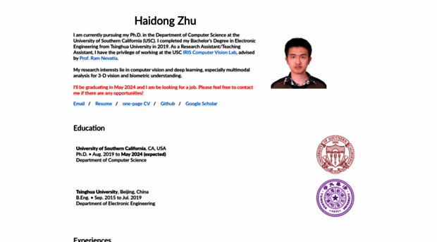 haidongz-usc.github.io